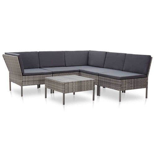 Tlg garten lounge set - 6-tlg., garten-lounge-set